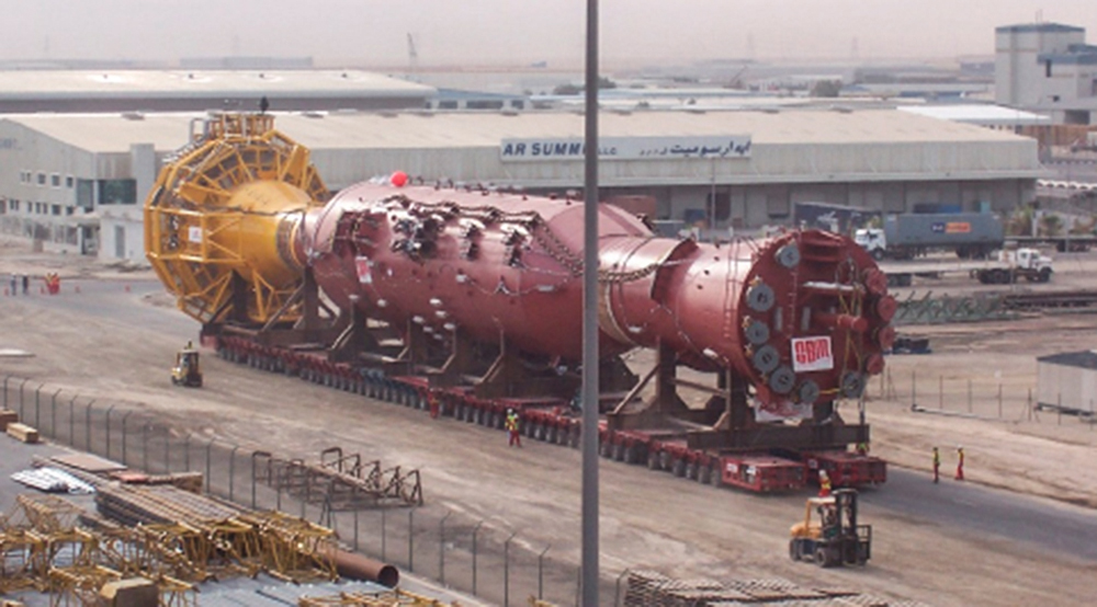 Wire_rope_replacement_in_riser_column_installation