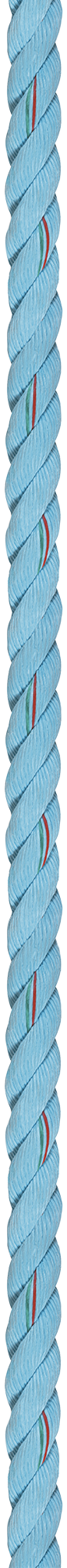 Blue Ultra Blue-3 3-Strand Polyolefin Rope