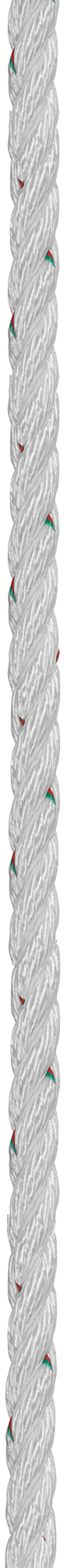 White Pro-Set-3 3-Strand Nylon Rope