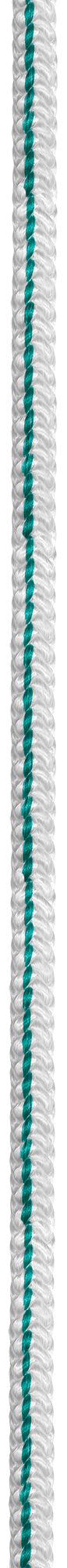White and green Arbor-Plex 12-Strand Rope