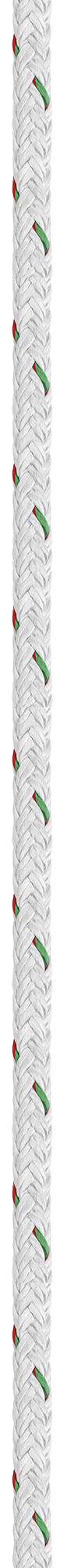white SSR-2400 12-Strand Rope