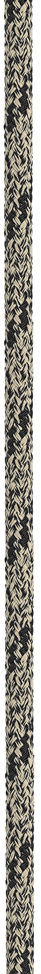Black and white Warspeed 2 Double braid HMPE/ Polyester Rope