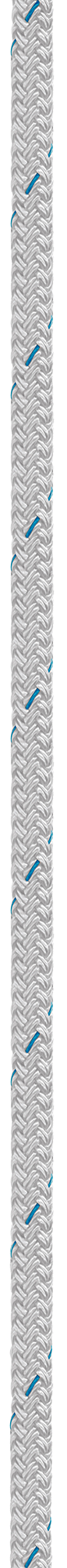 White uncoated Stable Braid Double Braid Rope
