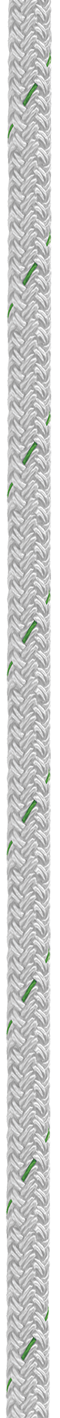 White and green Duralon Purse Line Double Braid Rope