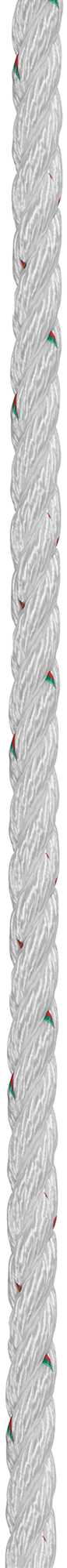 White Pro-Set Anchor Lines 3-Strand Nylon Rope