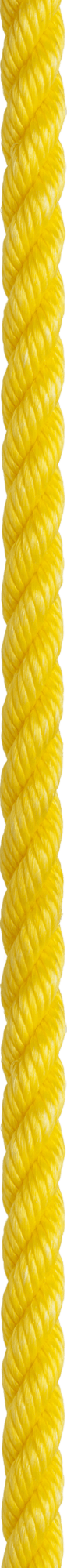 Yellow Lightspeed-3 3-strand Polypropylene Rope