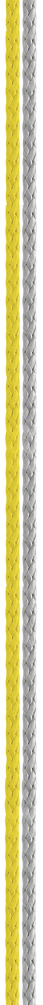 Yellow and grey Lash-It and Zing-It 8-Strand Accessory Rope