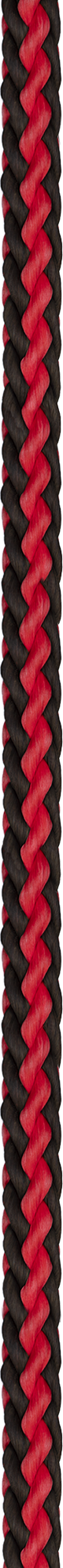 Red TW-12 12-Strand Polyester Rope