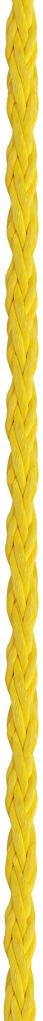 Yellow Proton-8 HMPE/ Polyester Blend 8-Strand Rope