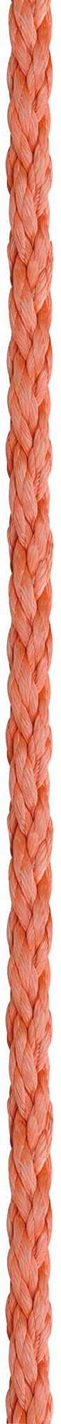 Orange Force-8 8-Strand HMPE Rope