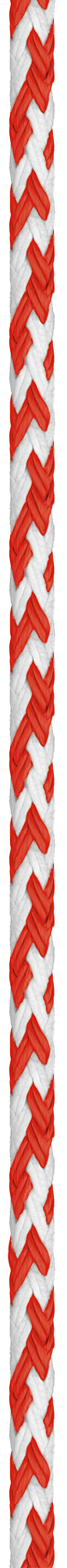 Red and white Control-DPX 12-Strand Rope